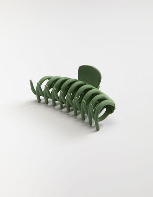 FULL TILT Oversized Green Claw Hair Clip