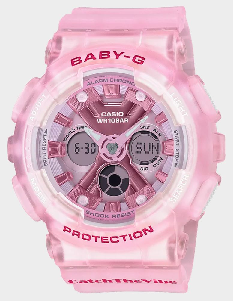 G-SHOCK BA130CV-4A Light Pink Watch