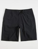 RSQ Mid Length Charcoal Hybrid Shorts