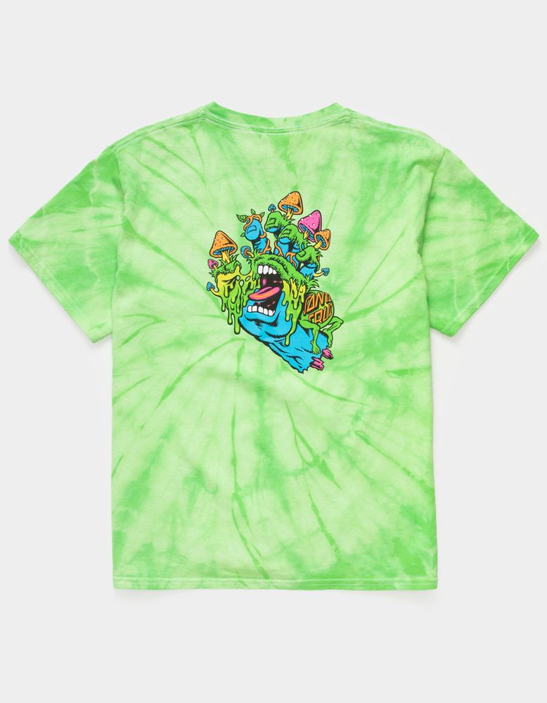 SANTA CRUZ Toxic Hand Boys Tie Dye T-Shirt