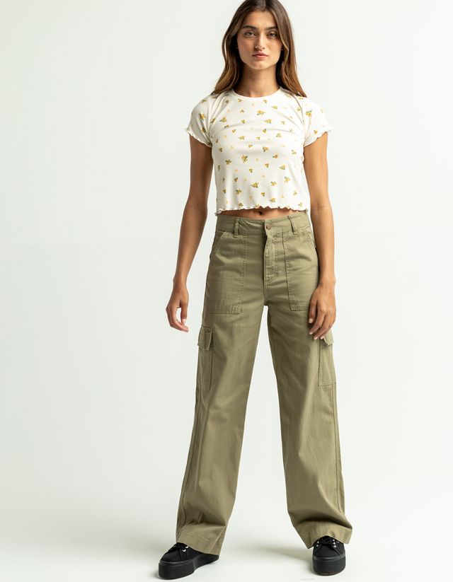 The Twilt pleated twill cargo chinos