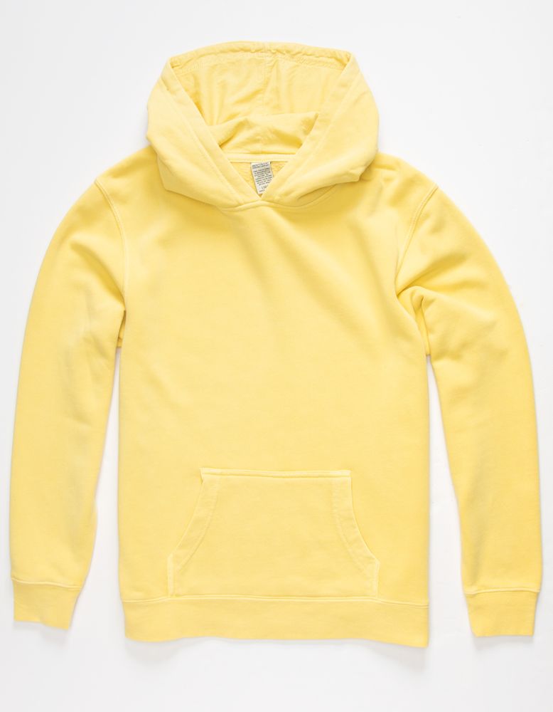 INDEPENDENT TRADING COMPANY Pigment Dye Boys Yellow Hoodie