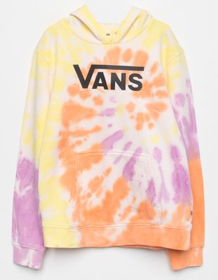 VANS Spiraling Girls Tie Dye Hoodie