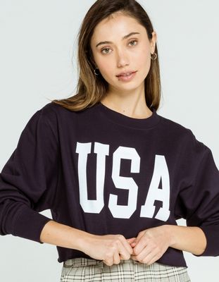 FULL TILT USA Crop Sweatshirt