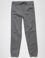 RSQ Twill Boys Gray Jogger Pants