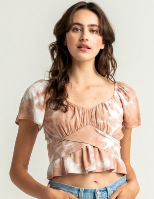 WEST OF MELROSE The Good Ties Babydoll Top