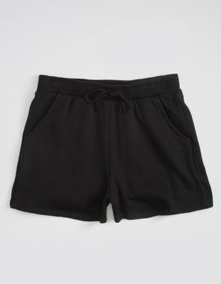 FULL TILT Girls Black Sweat Shorts