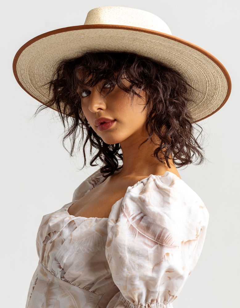 BRIXTON Jo Straw Rancher Hat