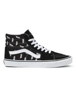 VANS Sk8-Hi Black & True White Shoes