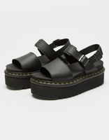 DR. MARTENS Voss Quad Leather Strap Platform Sandals