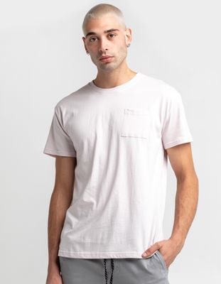 RSQ Oversized Solid Lilac Pocket Tee