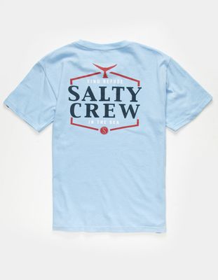 SALTY CREW Skip Jack Boys Light Blue T-Shirt