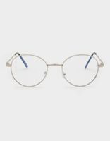 Round Metal Blue Light Glasses