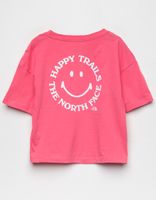 THE NORTH FACE Happy Trails Girls Pink Graphic Tee