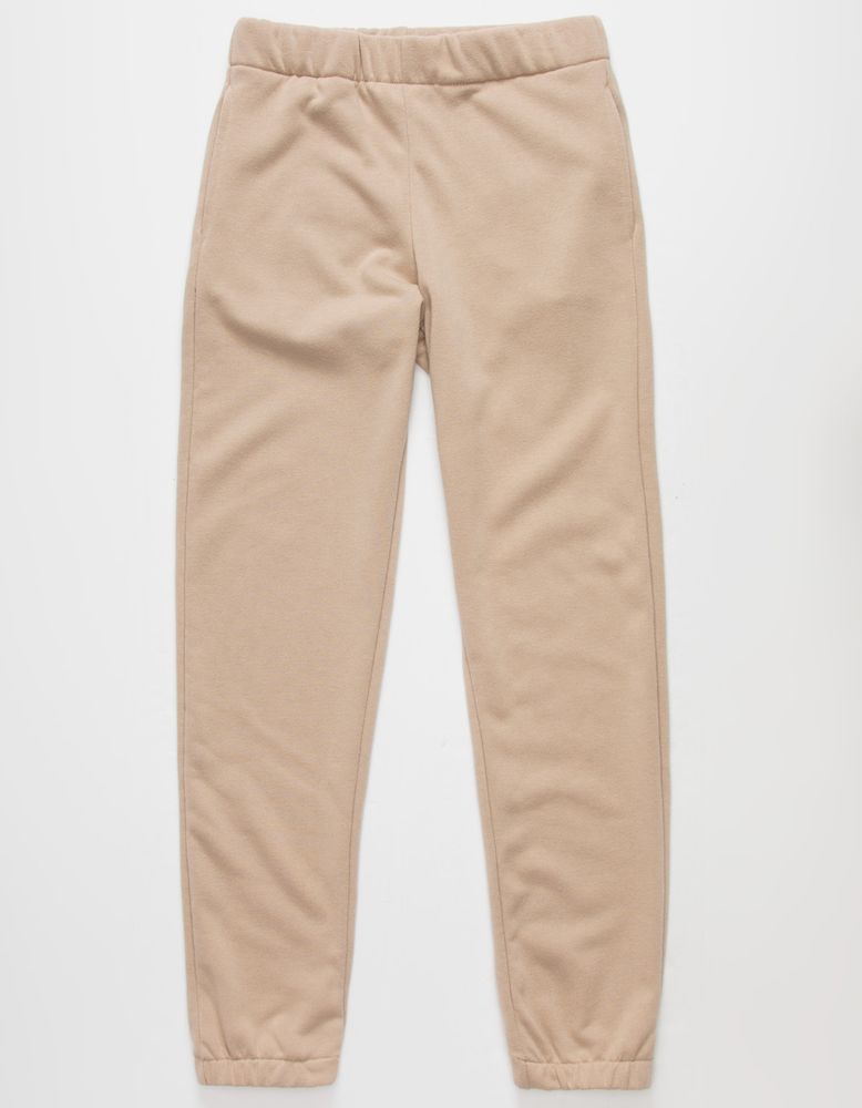 FULL TILT Girls Tan Joggers