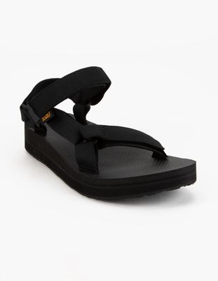 TEVA Midform Universal Black Sandals