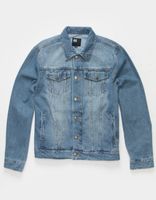 RSQ Trucker Light Wash Denim Jacket