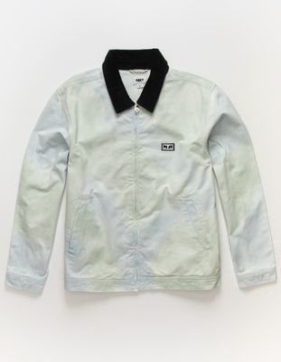 OBEY Sustainable Organic Cotton Tie Dye Work Jacket