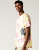 RSQ Oversized Tie Dye Rose T-Shirt