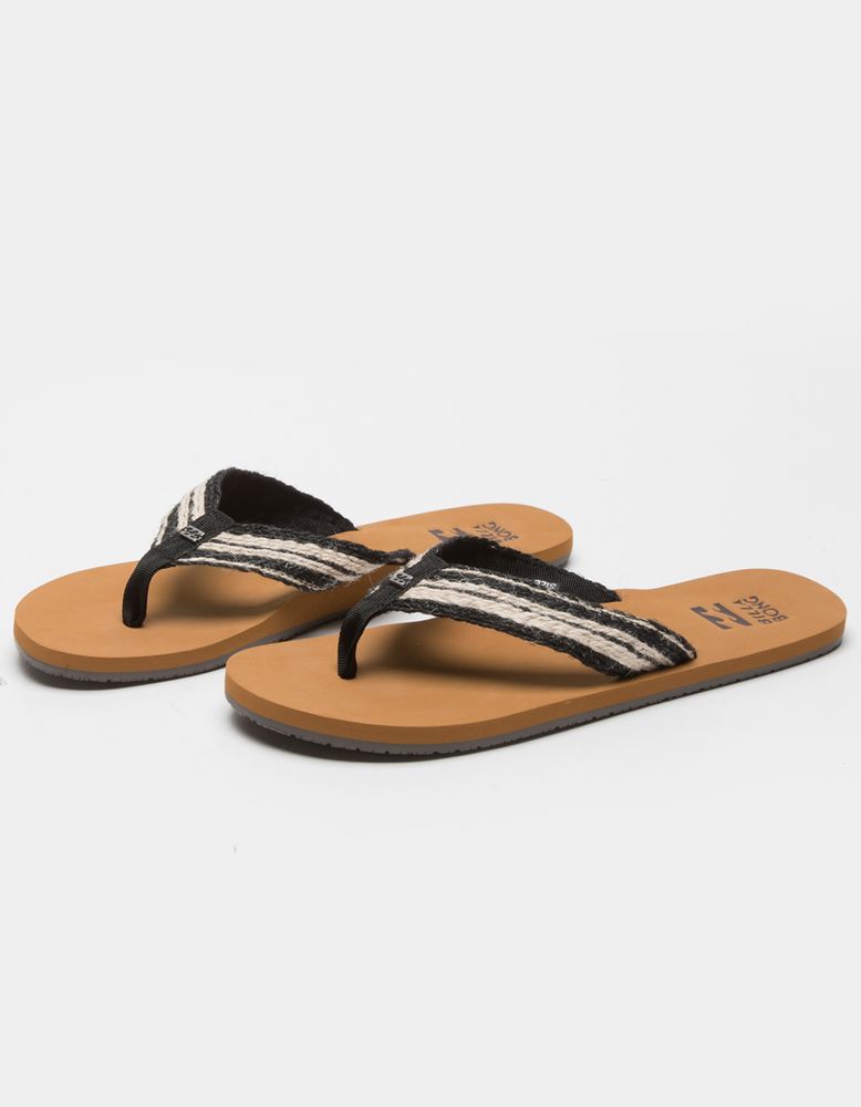 BILLABONG Baja Black & White Sandals