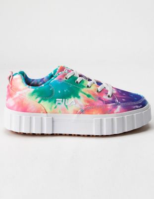 FILA Sandblast Low Tie Dye Shoes