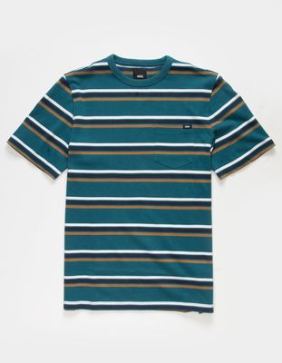 VANS Gibb Striped Boys Pocket Tee