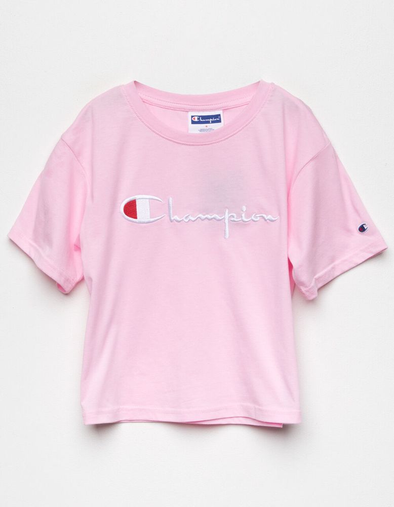 CHAMPION Boxy Girls Tee