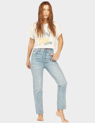 BILLABONG x Wrangler She's Cheeky High Waist Denim Jeans