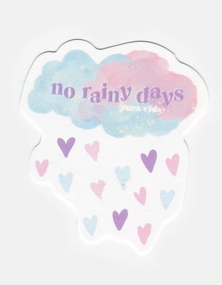 PURA VIDA Crush No Rainy Days Sticker