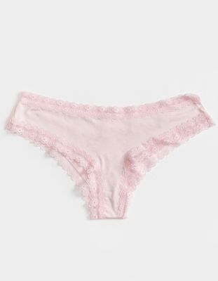 FULL TILT Lace Trim Cheeky Boyshorts