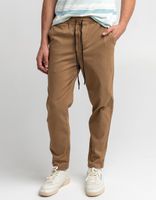 RSQ Twill Tan Pull On Pants