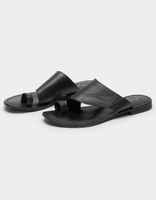 FREE PEOPLE Sant Antoni Black Slide Sandals