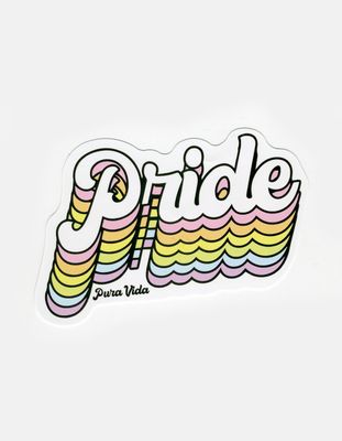 PURA VIDA Pride Sticker