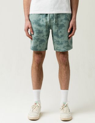 RSQ Tie Dye Slate Sweat Shorts