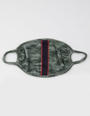 Camo Stripe Fashion Face Mask