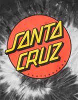 SANTA CRUZ Classic Dot Boys Tie Dye T-Shirt