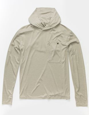 JETTY Skiff Sage Hooded Rash Guard