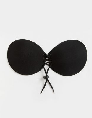 Black Invisible Adhesive Push-Up Bra