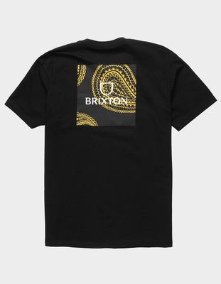 BRIXTON Alpha Square Paisley T-Shirt