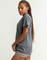 FULL TILT Skeleton Dark Gray Oversized Tee