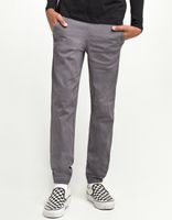 RSQ Twill Boys Gray Jogger Pants