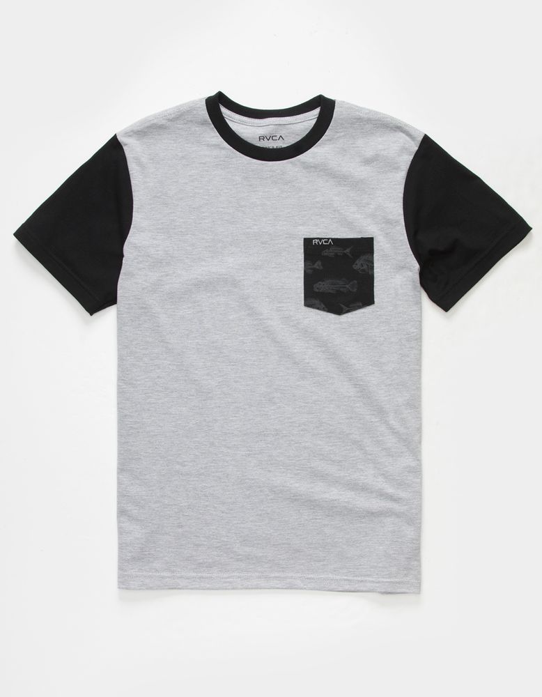 RVCA Ollie Fish Boys Pocket T-Shirt