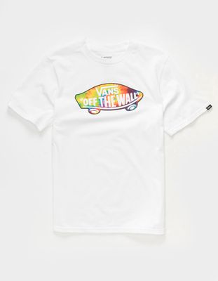 VANS OTW Logo Fill Tie Dye Boys T-Shirt