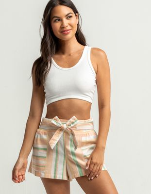 ROXY Past Mid Tie Front Shorts