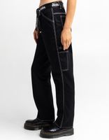 DICKIES Belted Black Carpenter Pants