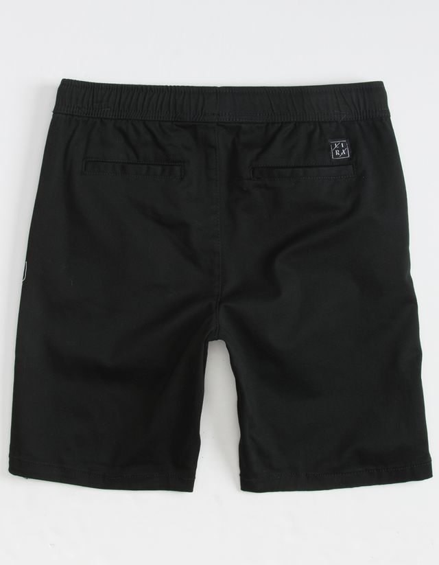 Zine Silas Grey Elastic Waist Sweat Shorts