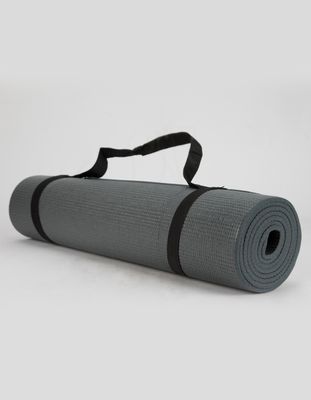 6mm Charcoal Yoga Mat