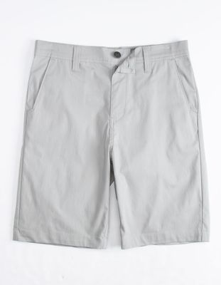 DICKIES Chino Gray Boys Hybrid Shorts