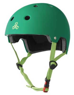 TRIPLE 8 Dual Certified X-Small/Small Kelly Green Matte Helmet