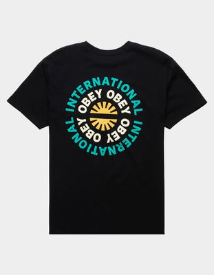 OBEY International Sun Men's T-Shirt